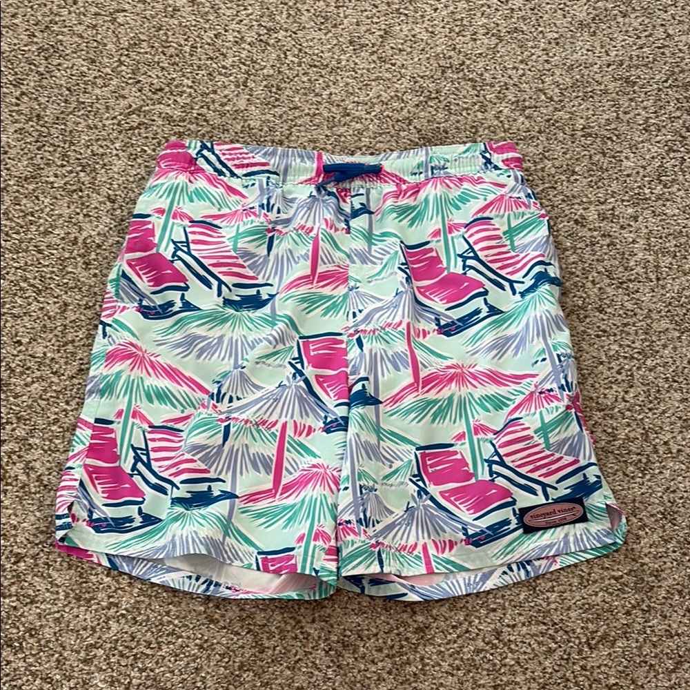 Vineyard Vines Pink and Blue Bermudas Vibrant Summer Style